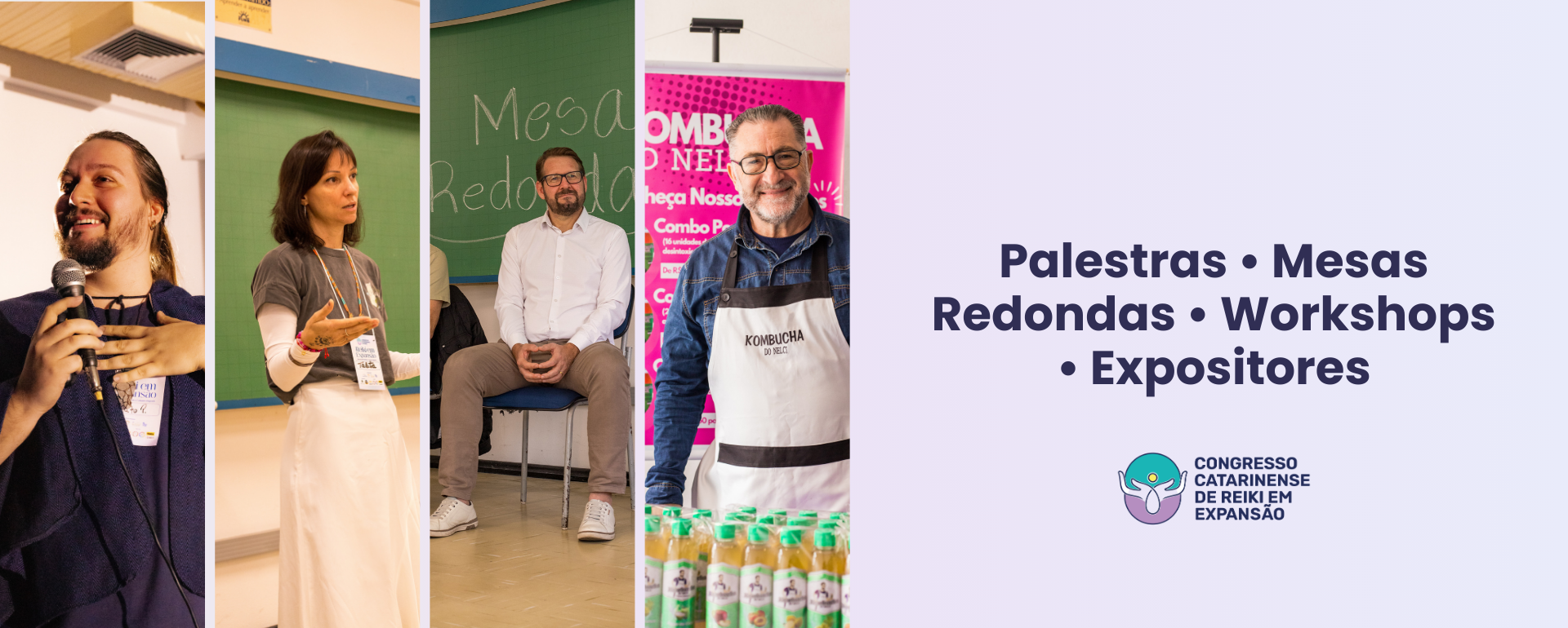 Palestras • Mesas Redondas • Workshops • Expositores